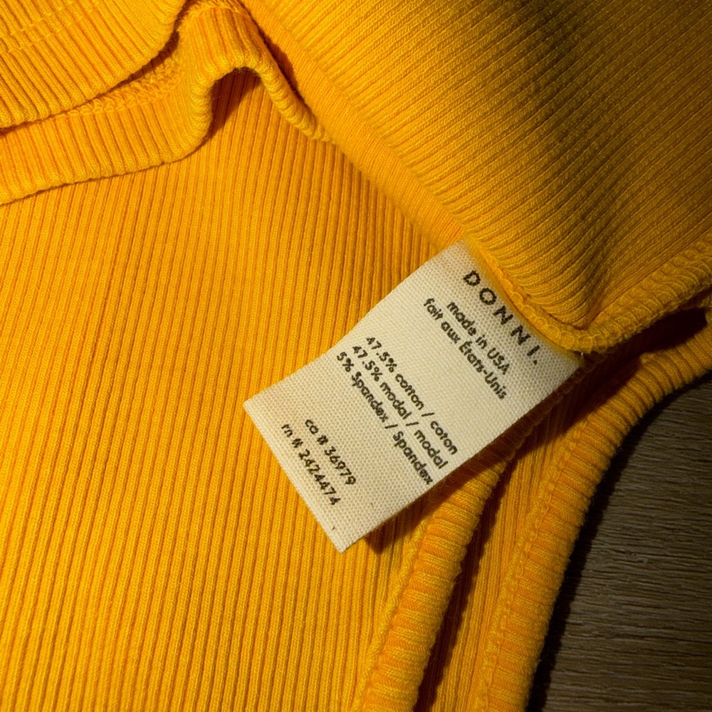 Donni Ribbed Tank Top - Picture 6 of 6
